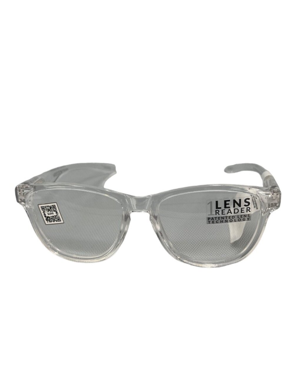Kreedom Paisley 1 Lens Reader Glasses Patented Lens Technology Clear Frame NEW